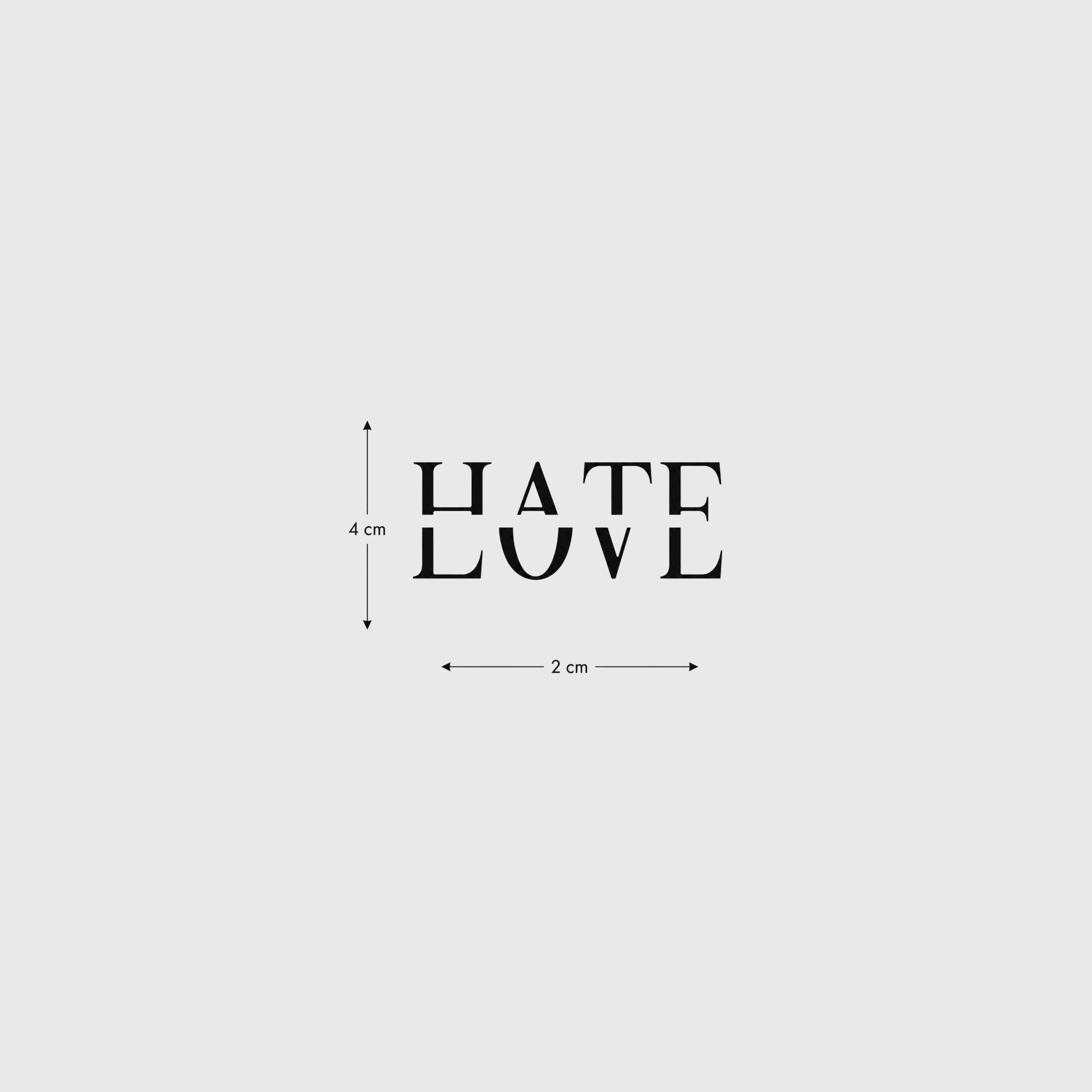 Hate Love