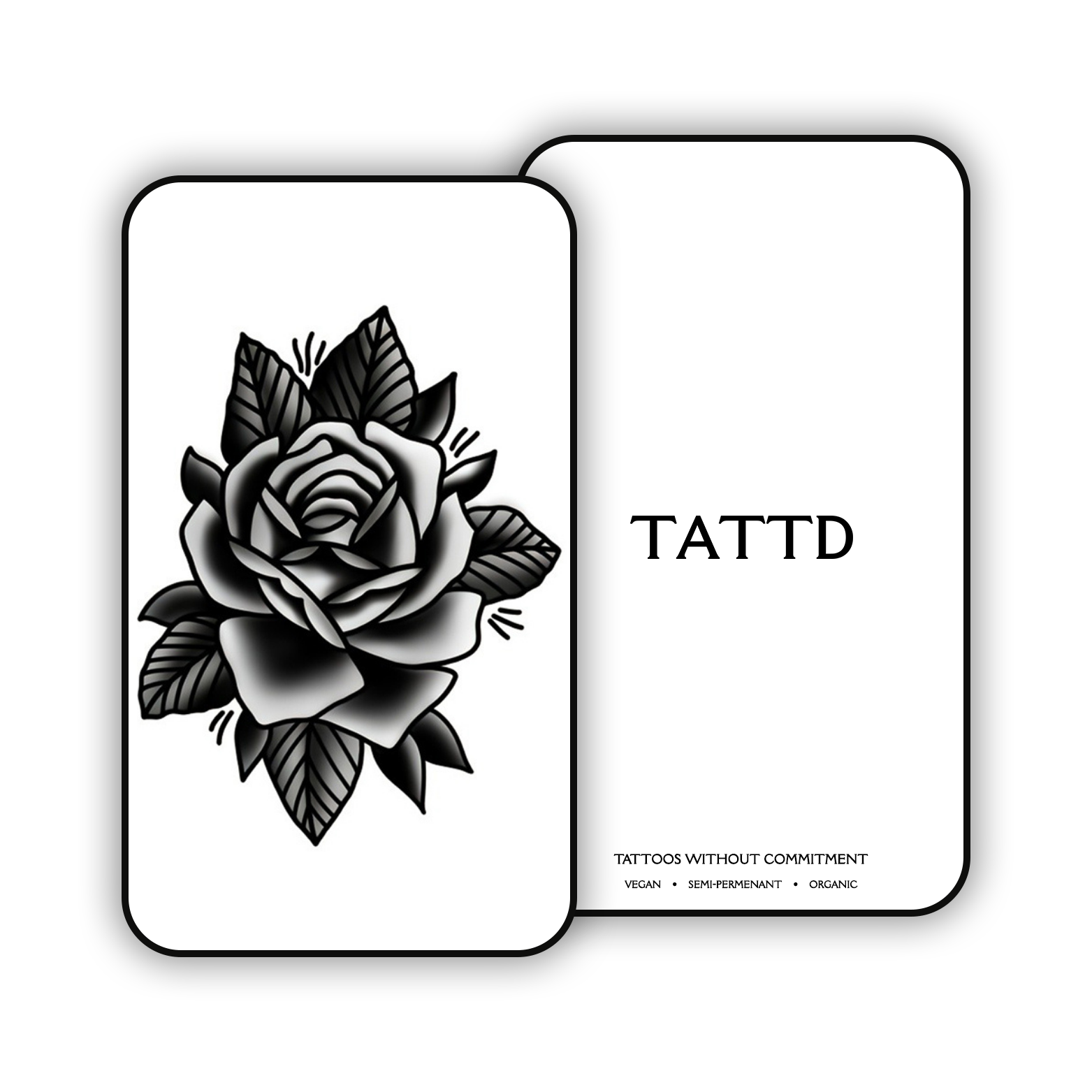 Hand Rose Semi Permanent Tattoo TATTD
