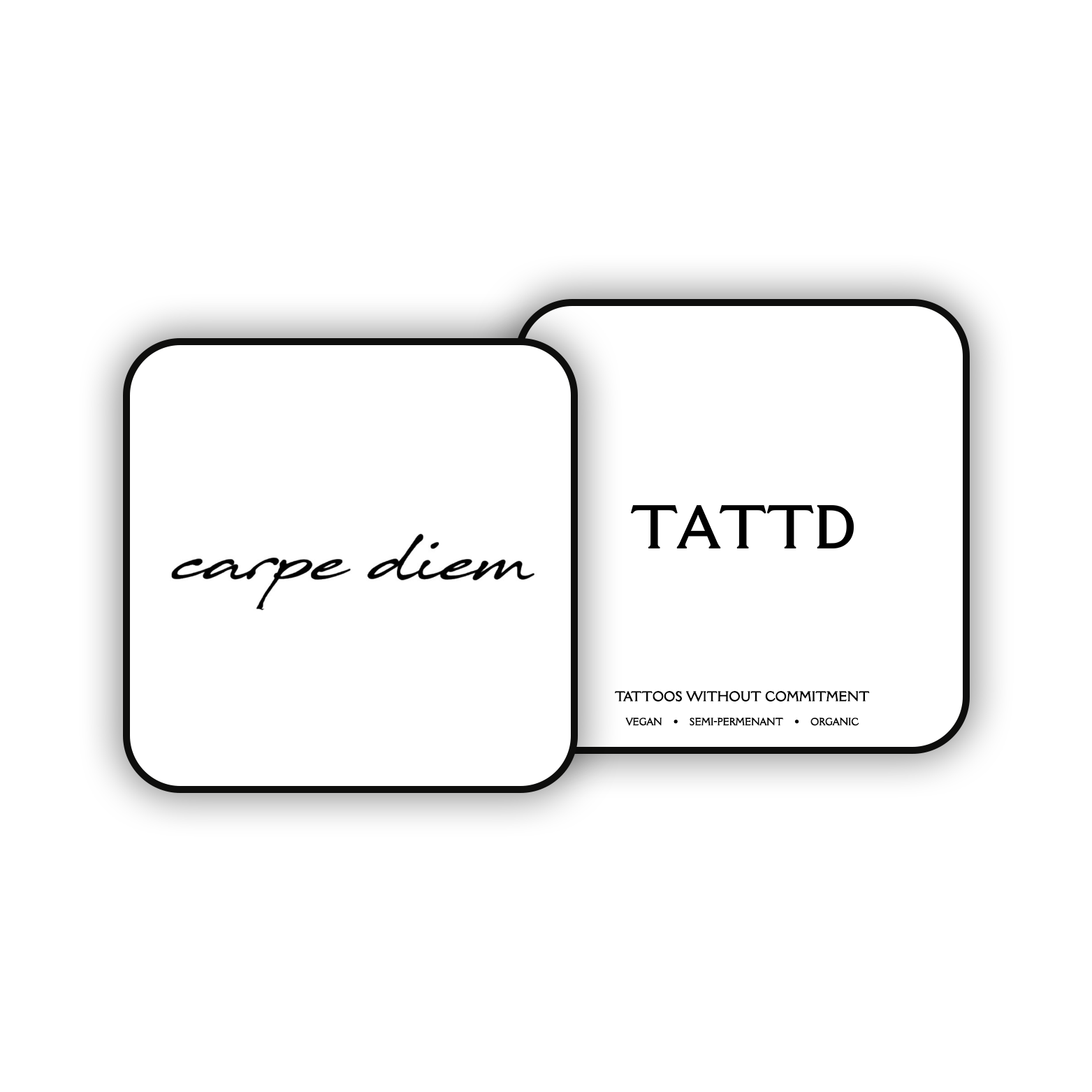 Carpe Diem Semi Permanent Tattoo TATTD